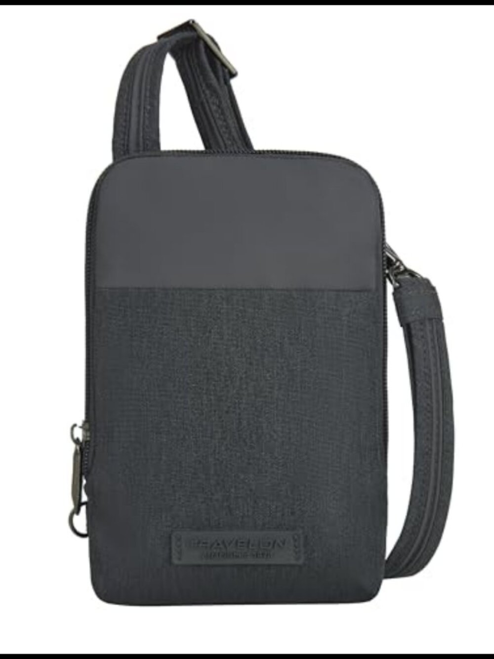 Anti-Theft Mini Crossbody Bag RFID Locking Zipper Stadium Compliant